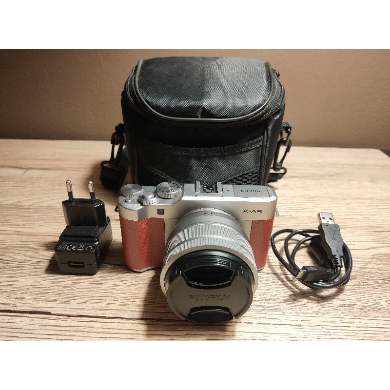 (สินค้าหมด)กล้อง Fujifilm XA-5 มือสอง สีชมพู