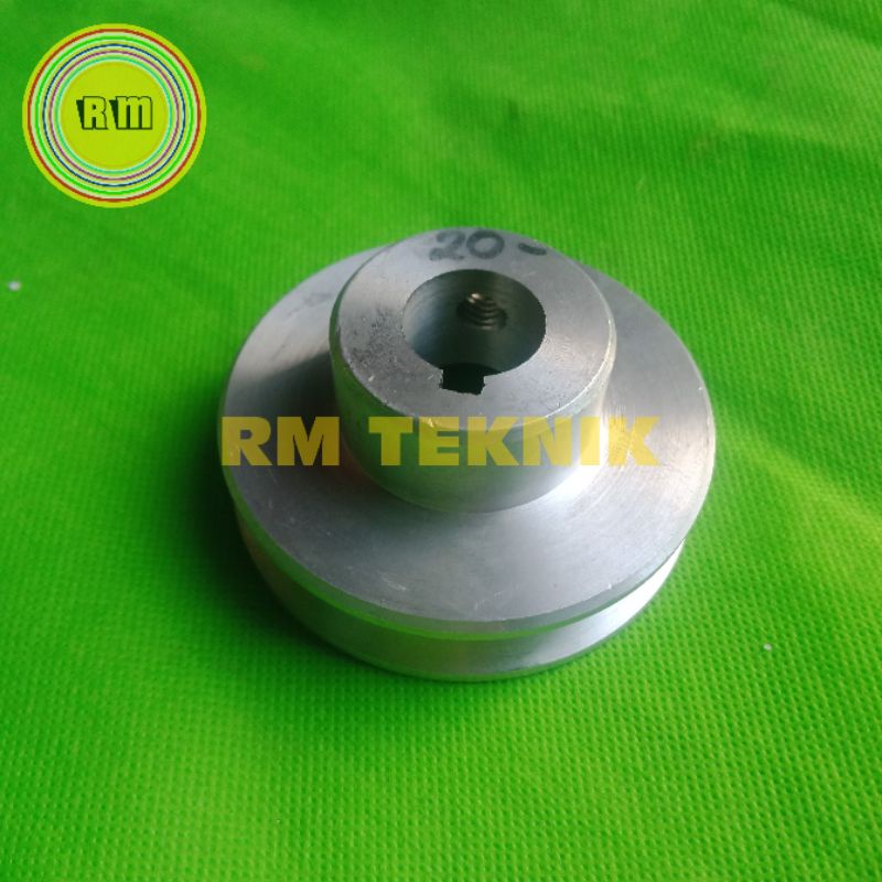 Pulley Pulley A1 - 3 นิ้ว As 20 mm One line vanbelt Pulley อลูมิเนียม