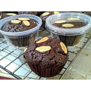 [KETO]บราวนี่คีโต (Keto Brownies)  1ชุดมี3ถ้วย  ขนมคีโต ขนมไร้แป้งไร้น้ำตาล