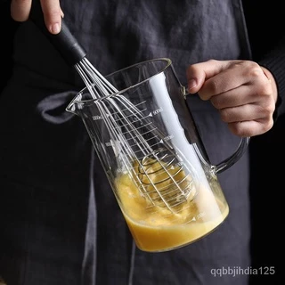 TIMECAFE เหยือกแก้วตวงเครื่องดื่มและอาหาร แก้วตวง​ ถ้วยตวง ขนาด 350ml 500ml เข้าไมโครเวฟได้ แก้วชง​ชา​ แก้วชงกาแฟ​