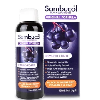 แท้100% ฉลากไทย Sambucol Black Elderberry kids gummies/ Liquid/ Liquid mini กัมมี่เด็ก ป้องกันหวัด อาหารเสริมเด็ก