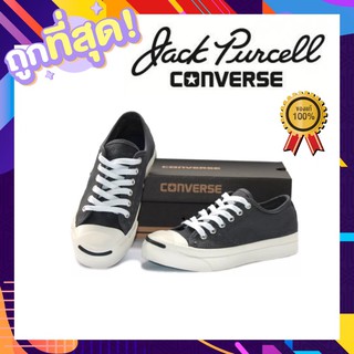 [ลดวันเดียว]✅ แท้💯Converse jack คอนเวิร์ส แจ๊ค (FREE BOX) สีดำ