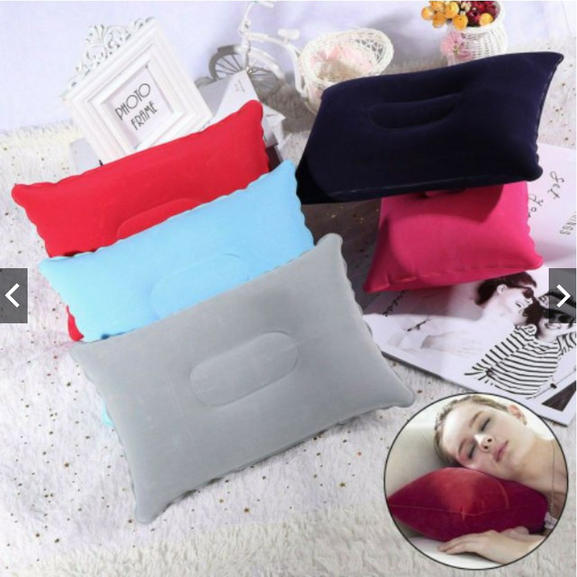 หมอนเป่าลมแบบพกพาสำหรับเดินทาง หมอนเป่าลมพับสำหรับแคมป์ ราคาถูก - รูปที่ 4