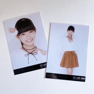 AKB48 Yamauchi Mizuki Zukky ซุกกี้ ☁️🍏 Set (2รูป)