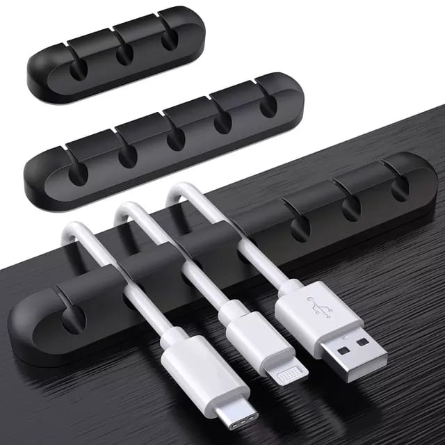 DATA CABLE CLIP HOLDER ยาง CHARGER CABLE HOLDER DATA CABLE CLIP HOLDER