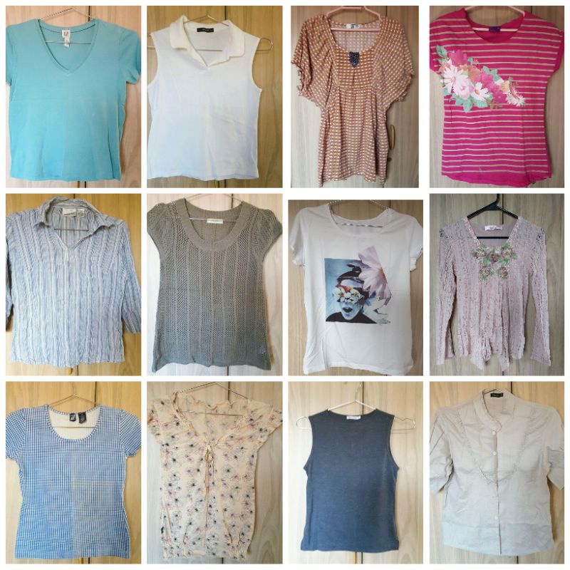 MTS093-102 เสื้อยืด เสื้อคอตตอน แบรนด์ บางตัวมีตำหนิ โปรดอ่าน