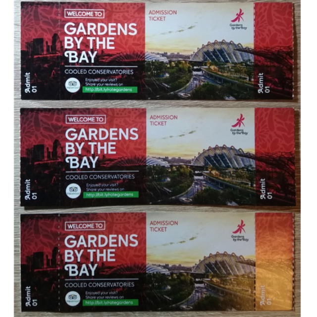 (เหลือเฉพาะของเด็ก) บัตรเข้า Garden by the Bay @ Singapore เฉพาะ OCBC Skyway ทางเดินลอยฟ้า