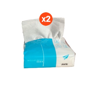 โปรโมชั่น : 🧻ทิชชู่ฟ้า🧻แพ็ค2ห่อ ทำความสะอาด เหนียว นุ่ม ไร้ฝุ่น ไม่เป็นขุย ราคาถูกคุณภาพดี🧻
