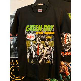 GD240 Green Day เสื้อยืดวงร็อค กรีนเดย์ เสื้อวง เสื้อยืดกรีน เดย์ เสื้อวินเทจ