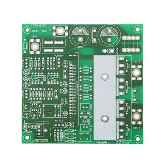 บอร์ดแปลงไฟ Pure Sine Wave Vacuum Board 12V 24V 36V 48V 60V ความถี่สูง PCB DIY