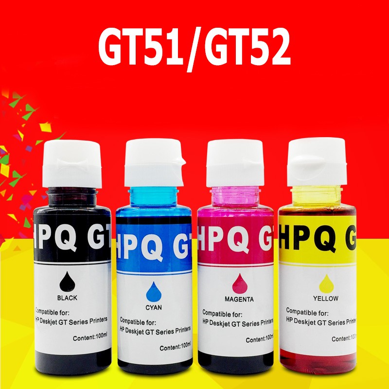 HP GT53/GT52 /GT51 หมึกเติมสำหรับ 118/310 311/315/410/411/415/418/419/518  #GT51 #GT52  #GT53  #หมึก