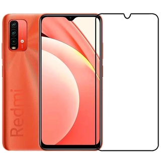 ส่งจากกรุงเทพ ฟิล์มกระจกเต็มจอ กาวเต็มขอบดำ Xiaomi Redmi 9T ฟิล์มกระจกนิรภัย ฟิล์มกันกระแทก Tempered Glass