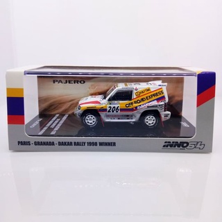 INNO64 No.IN64-EVOP-OFE98 MITSUBISHI PAJERO EVOLUTION #206 OFFROAD EXPRESS