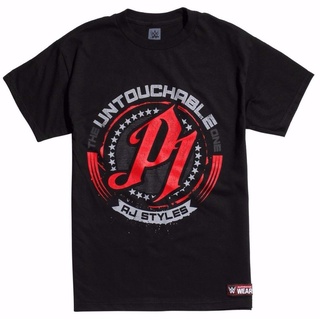 ชุดสูทเด็กผู้ชายออกงานWwe Aj Styles The Phenomenal One เสื้อยืดที่ไม่สามารถแตะต้องได้ Nwt Black