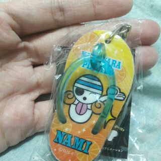 พร้อมส่ง•Anime วันพีช สายห้อย พวงกุญแจ ช็อปเปอร์ One piece Nami slipper strap keyring Japan ของสะสมอนิเมะ Cartoon manga