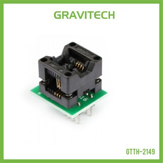 [Gravitechthai]SOIC8 to DIP8 EZ Programmer Adapter Socket - 150mil