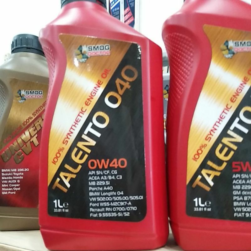 SMOG DOCTOR 0w40 100%สังเคราะห์ TALITO [1L]040