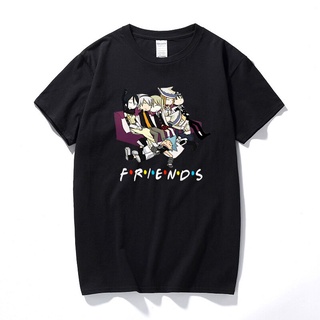 เสื้อยืดผ้าฝ้าย เสื้อยืด พิมพ์ลายกราฟฟิค Soul Eater Katoen Korte Mouw แฟชั่นสําหรับผู้ชาย และผู้หญิง
