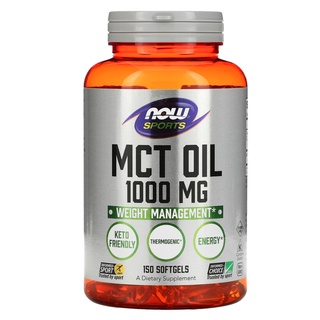 Now Foods, Sports, MCT Oil, 1000 mg, 150 Softgels