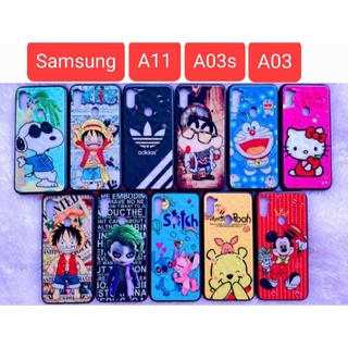 เคสมือถือลายการ์ตูน samsung A11/A03s/A03