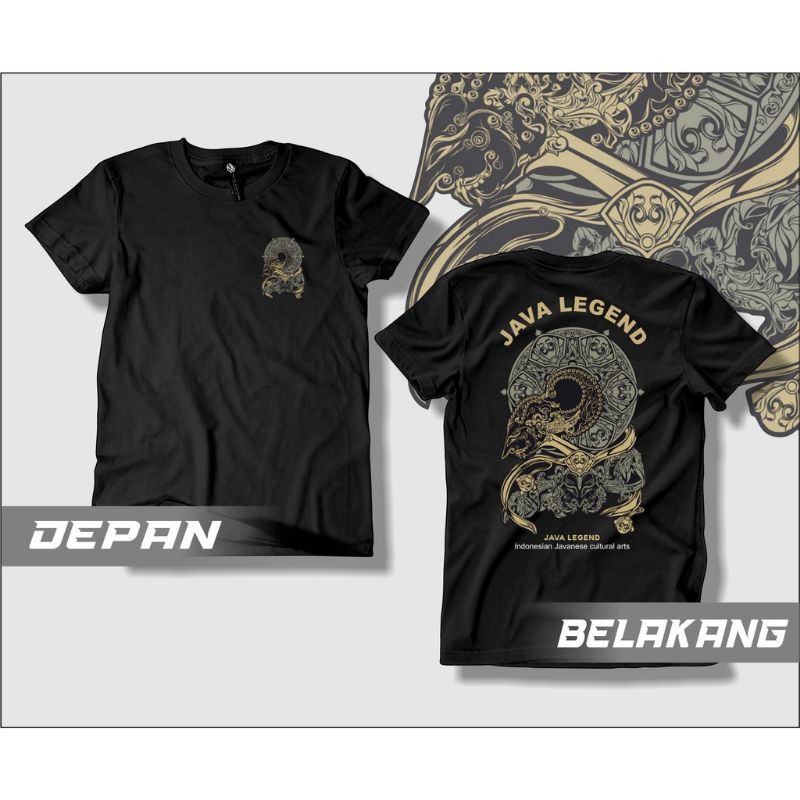 เสื้อยืด Java Legend ||เสื้อยืดวานาง ||ขนาดจัมโบ้ 5XL 4XL 3XL 2XL เสื้อยืดผ้าฝ้ายหวีสําหรับผู้ชายและ