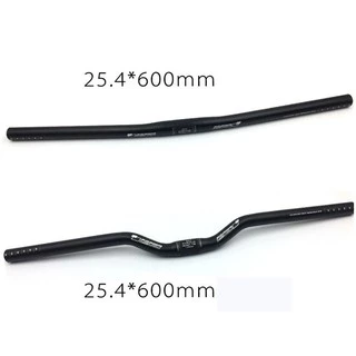 FMFXTR แฮนด์รถจักรยานเสือภูเขา/Fix gear อลูมิเนียม 6061 ขนาด 25.4*600mm แบบตรง/ยก