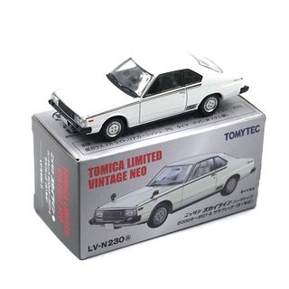 Tomytec 1/64 NISSAN SKYLINE 2000 TURBO GT-ES สีขาว TLV-N237A DIECAST SCALE รุ่นรถ TOMICA LIMITED VINTAGE