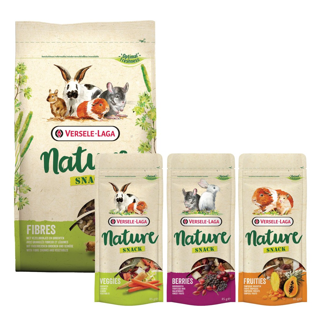 Nature Snack ขนมสำหรับสัตว์ฟันแทะ กระต่าย แกสบี้ แฮมเตอร์ ชินชิล่า กระรอก Versele Laga