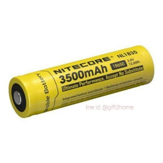 ถ่านไฟฉายNitecore NL1835 3500mAh 3.7V 1ก้อน