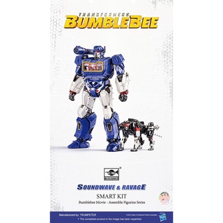 Trupprter Transformers Bumblebee Soundwave &amp; Ravage รุ่นประกอบ ของเล่นโมเดล