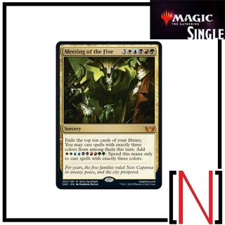 [MTG][Single][SNC] Meeting of the Five ระดับ Mythic [ภาษาอังกฤษ]