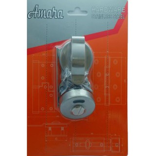 SL-A409 กลอนสับห้องนํ้าสแตนเลส เขียว-แดงเล็ก (เกรด 304)