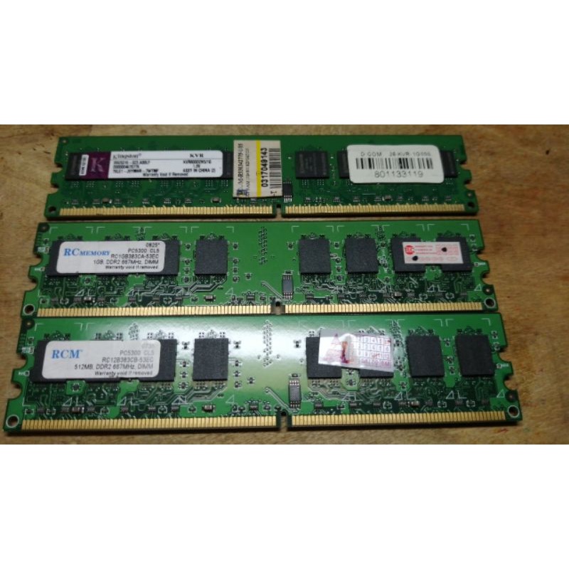 RAM DDR2 800 1GB / 512Mb ใส่ได้ทุกบอร์ด