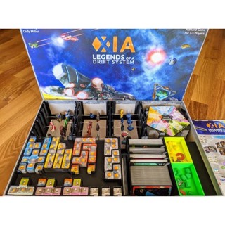 Xia Boardgame (Legends of a Drift System + Expansions): Organizer (Sleeved Cards)