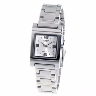 ﻿CASIO lady crystal LTP-1237D-7ADF สีขาว