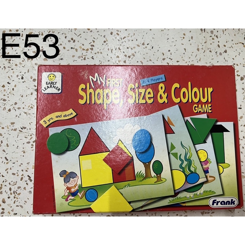 E53. My first Shape Size Colour Game ของ Frank ใหม่กิ๊ก - b38jku - ThaiPick