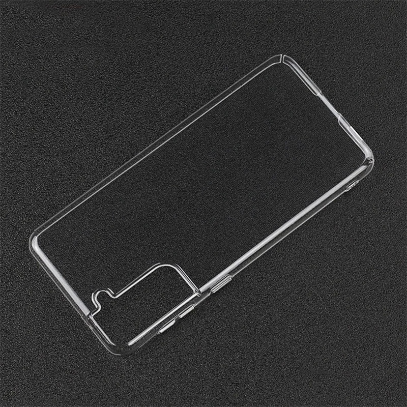 เคสโทรศัพท์มือถือพลาสติก PC แข็ง แบบใส สําหรับ Samsung Galaxy S21 S20 FE S22 ULtra S8 S9 S10 Plus Note 20 10 9 8 A52 A72 A33 A53 A73 A13