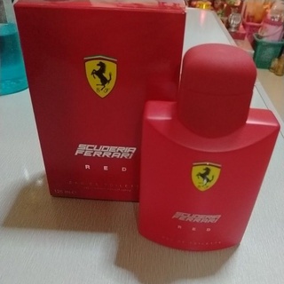 ferrari red scuderia edt 125ml