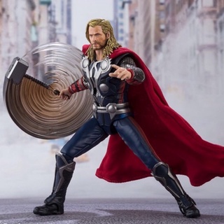 S.H.Figuarts Thor (AVENGERS ASSEMBLE) EDITION / SHF Marvel ธอร์ ฟิกเกอร์แท้ อเวนเจอร์ส เทพเจ้าสายฟ้า มาร์เวล โมเดลฮีโร่