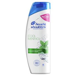 Head &amp; Shoulders เฮดแอนด์โชว์เดอร์ สูตรเมนทอล เย็นสดชื่น แชมพูขจัดรังแค 300 ML:เมนทอล 330