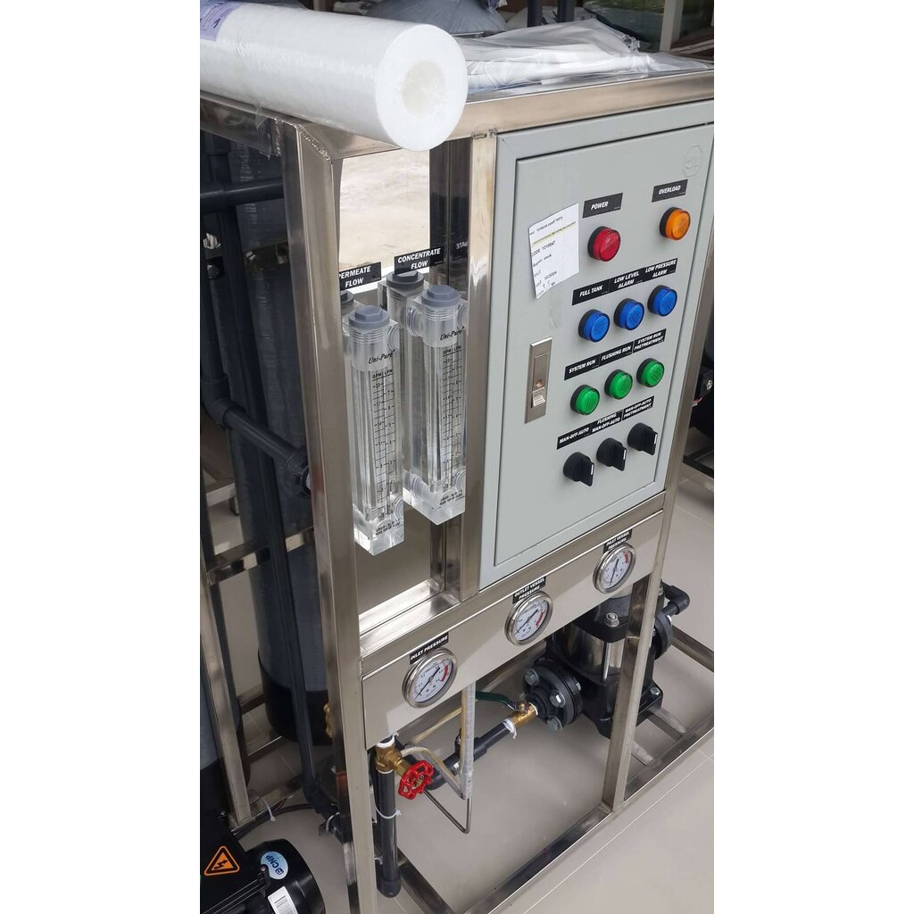 ชุดเครื่องกรองน้ำดื่ม SOFT+RO+UV.อัตรา 6,000 ลิตร/วัน