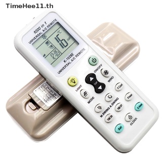 【TimeHee11】รีโมตคอนโทรลไร้สาย K-1028e AC ดิจิทัล LCD สําหรับเครื่องปรับอากาศ