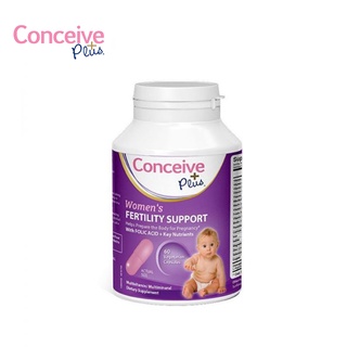 Conceive Plus Women’s Fertility Supplements: Balance Your Cycle and Hormones - Fertility Blend with Folate by CONCEIVE