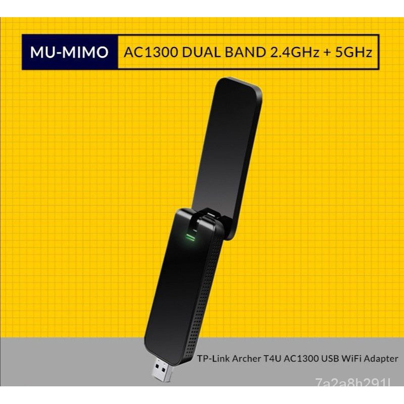 Tp link archer t4u ac1300 mu mimo wireless usb 3 0 wifi adapter archer