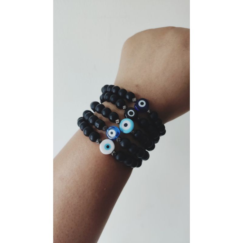 สร้อยข้อมือ กำไลข้อมือEvil eye glass