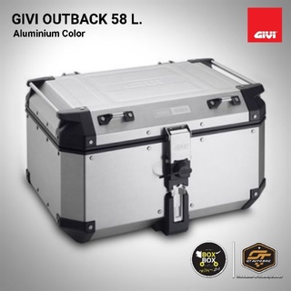 ปี๊ปกล่องหลัง​ GIVI​ Trekker Outback Black-Line 58 Lt