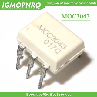 ไอซี MOC3043 MOC3043M DIP ไทริสเตอร์ ออปโต้คัปเปลอร์ ใหม่ ของแท้ ส่งฟรี 100 ชิ้น ต่อล็อต