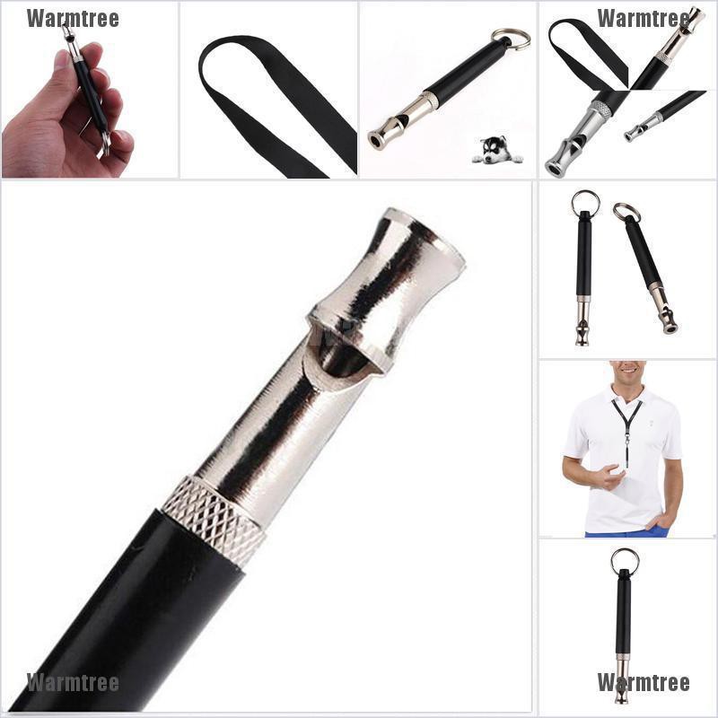 Warmtree Hot Dog Whistle Stop Barking Silent Ultrasonic Sound Repeller Train With Strap New