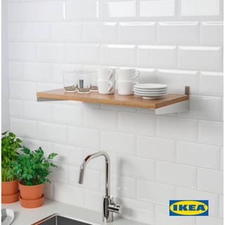 IKEA ชั้นวางของไม้แอช KUNGSFORS ขนาด 60 ซม.