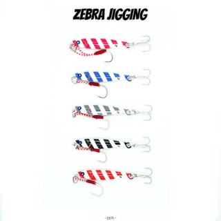 Zebra Jigging เหยื่อ ตกปลา ไมโครจิ๊ก 7 และ 12 กรัม micro jigging